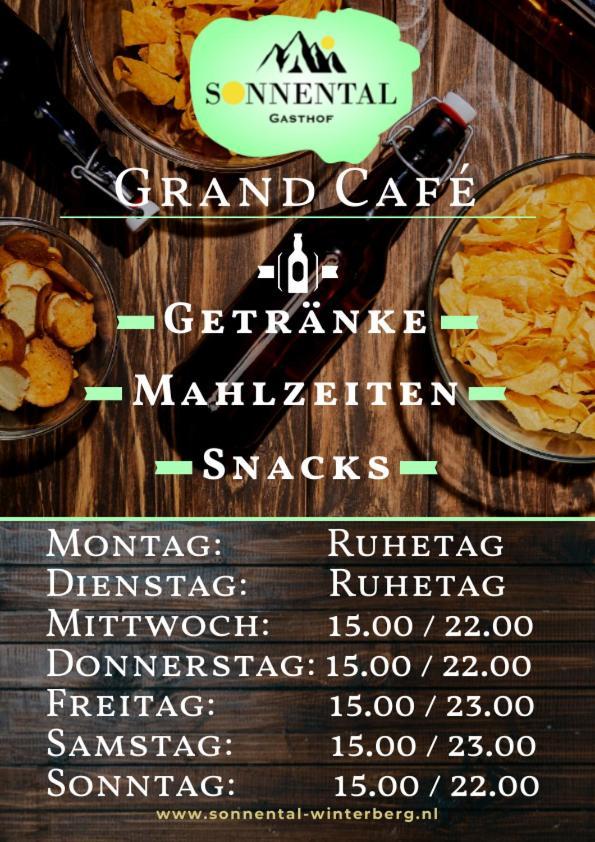 Gasthof Sonnental 温特贝格 外观 照片